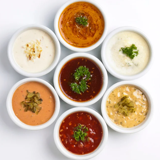 Vegan worldwide sauces