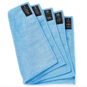 Blue - Clean by Sequence Microfiber Booklets