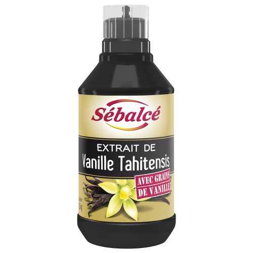 Extrait de Vanille Tahitensis avec grains Sébalcé