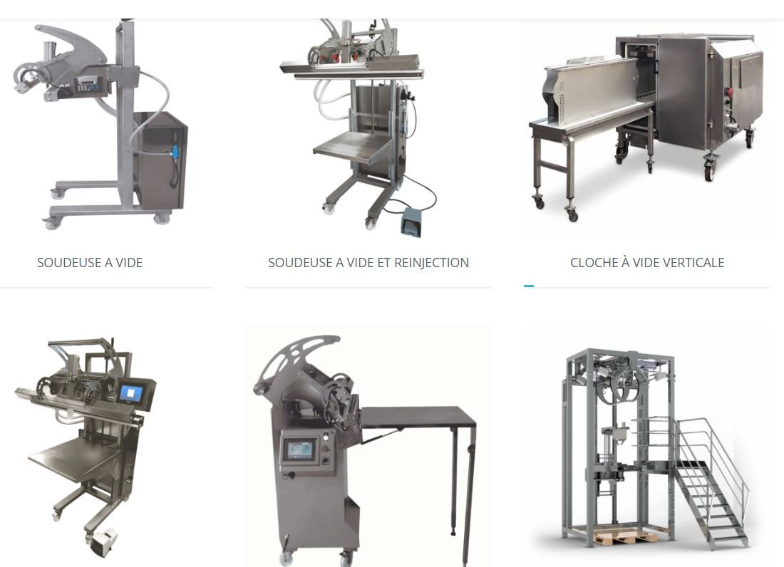 Mise sous Vide et Inertage