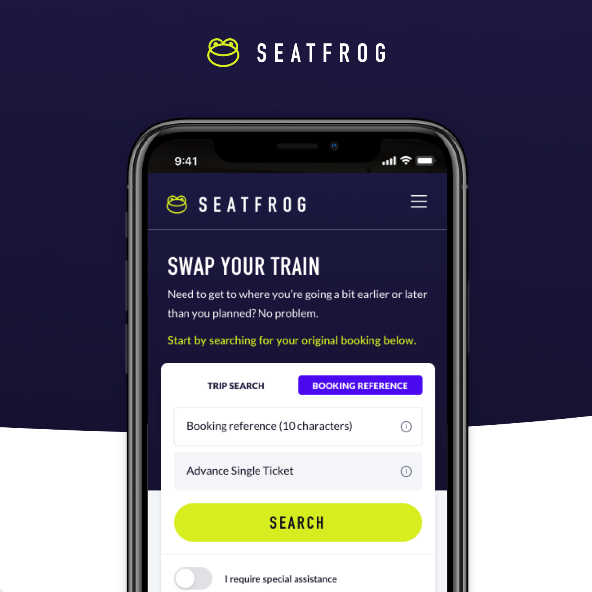 Seatfrog - Train Swap Platform