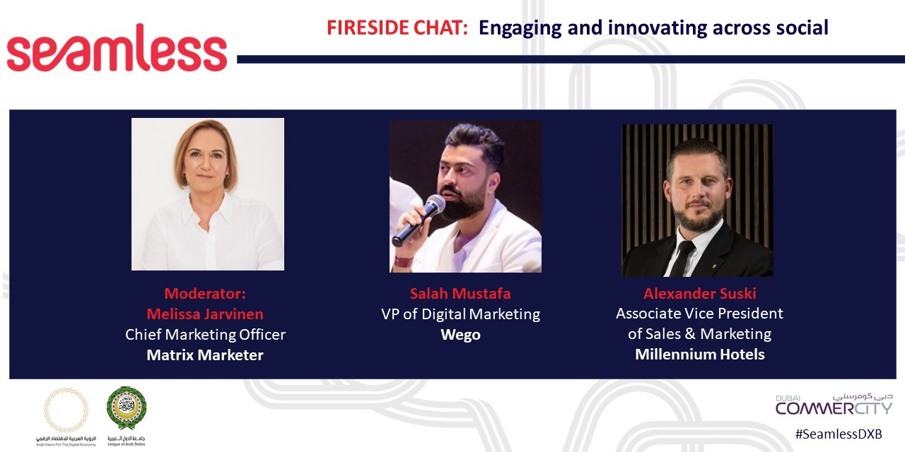 FIRESIDE CHAT Engaging and innovating across social