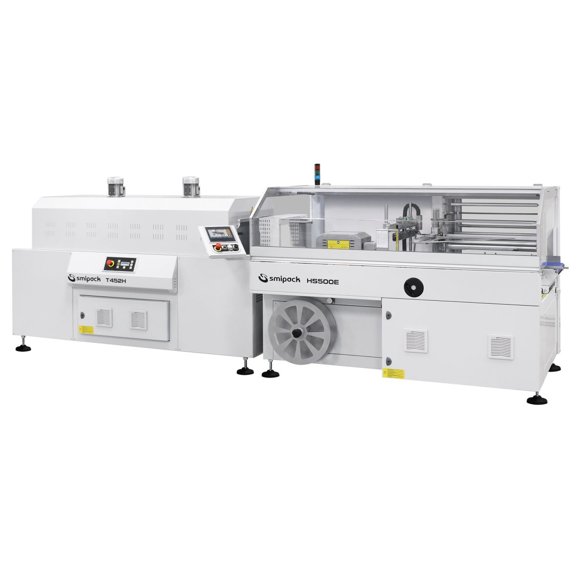 SOUDEUSE EN L AUTOMATIQUE TUNNEL DE RETRACTATION