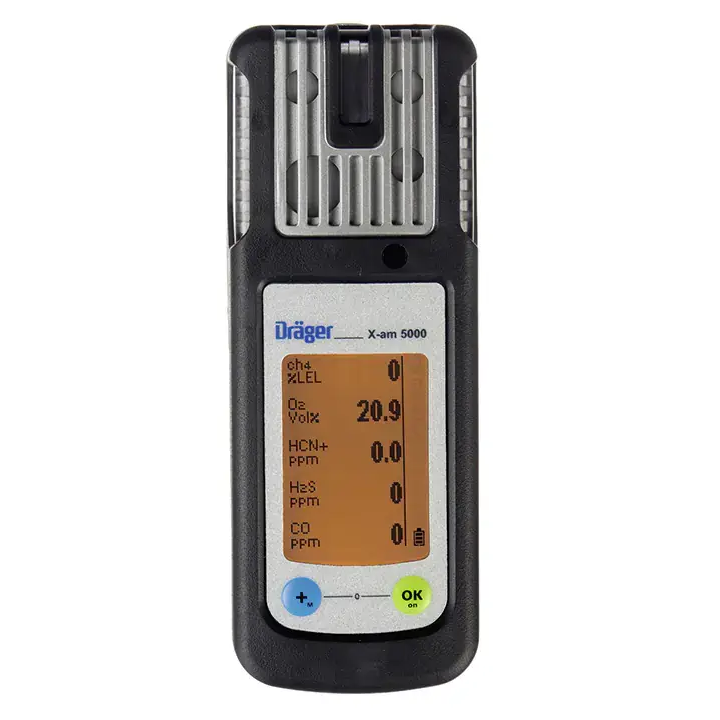 Dräger X-am® 5000: Gas detector for up to 5 gases