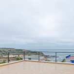 Villa with balcony and terrace sea view