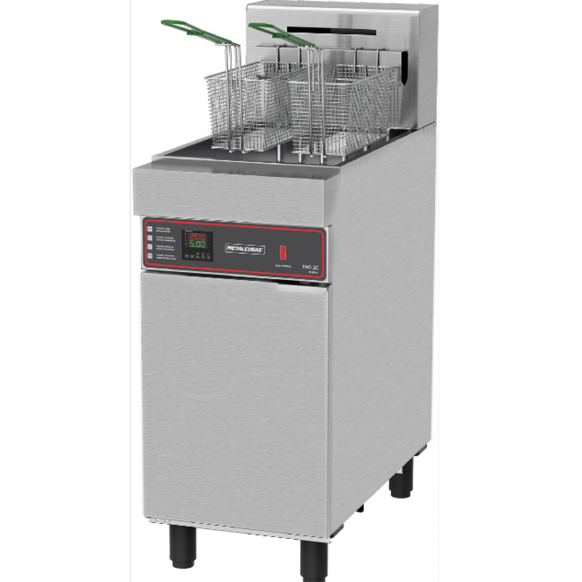 Fritadores Industriais - Zona Fria de Água - FAO 2 C - Elétrico