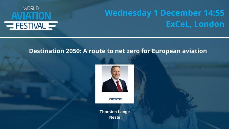 Destination 2050: A route to net zero for European aviation