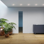 invisidoor S bündige rahmenlose Schiebetür