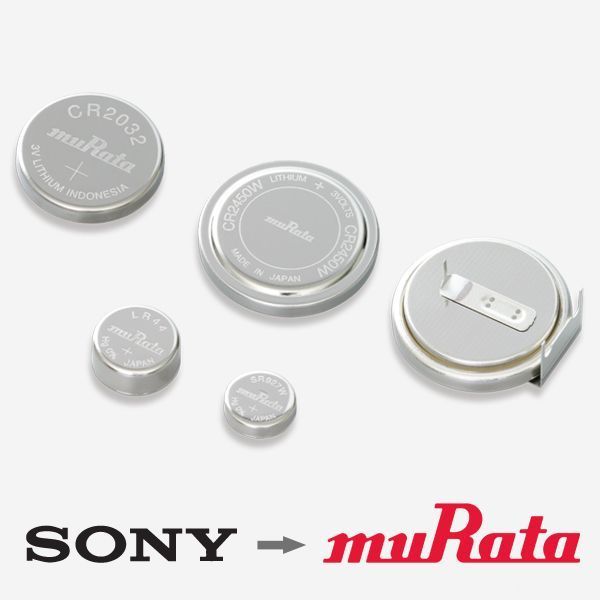 Sony Micro batteries gaat verder onder naam muRata