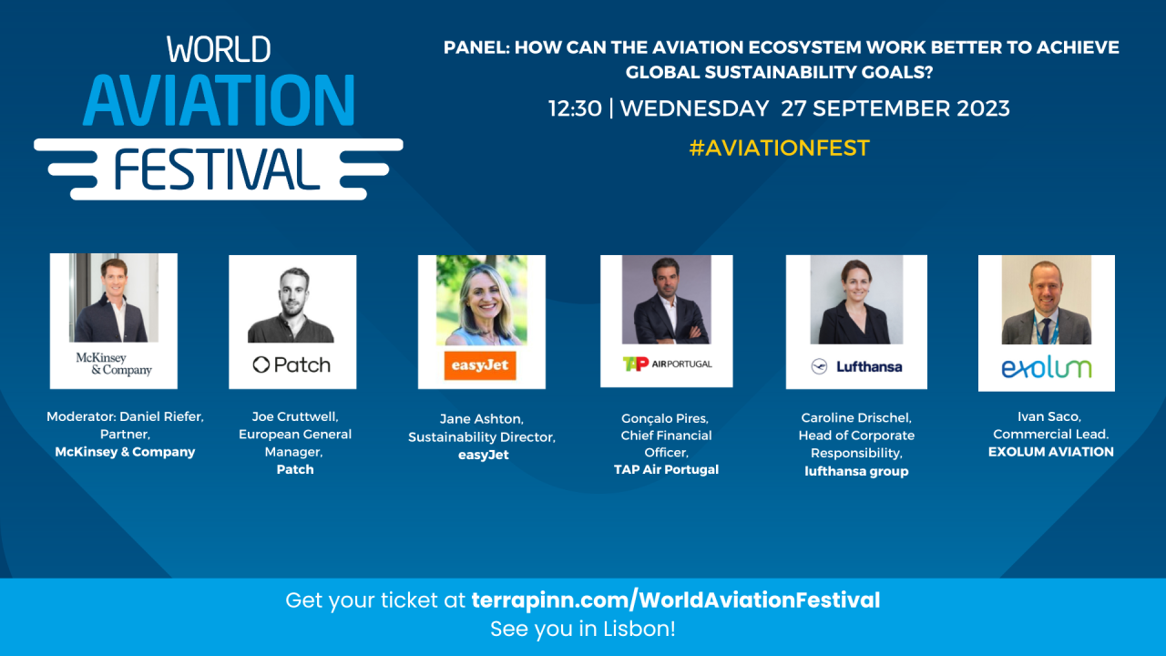 Panel: How can the aviation ecosystem work better to achieve global sustainability goals?