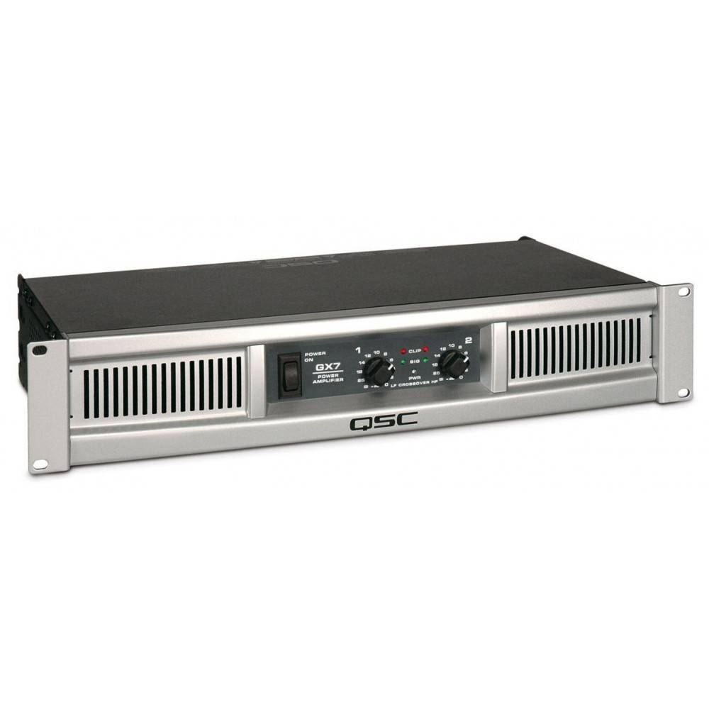 QSC GX7 | Amplificador De Potência De 2 Canais 1000w Por Lado