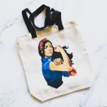 Strong Asian Woman Tote Bag - Medium