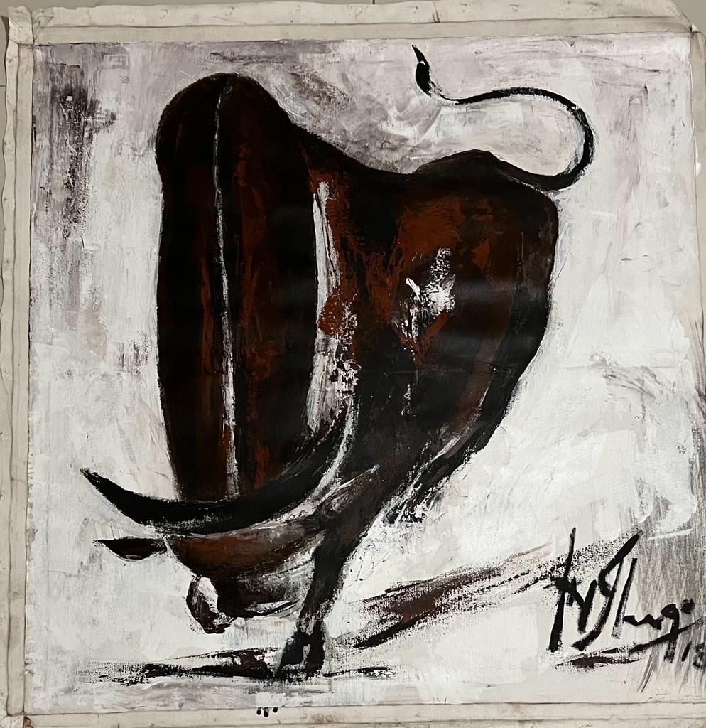 BULL II by Artist- AV Ilango