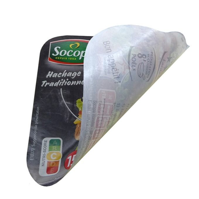 Étiquette double vue