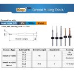 compatible milling bur with imes icore 450i/ 250i