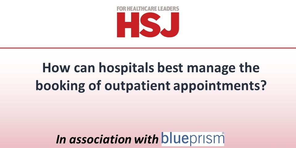 How can hospitals best manage the booking of outpatient appointments?