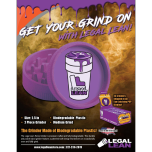 Legal Lean Biodegradable Hemp Grinder (24ct)