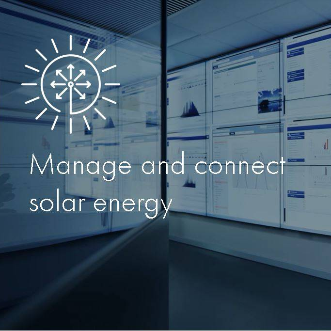 Manage and Connect solar energy