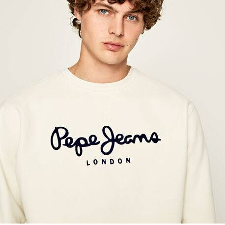 ALBERT TEXTURED LOGO SWEATSHIRT