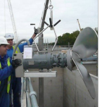 Landia submersible propeller mixers