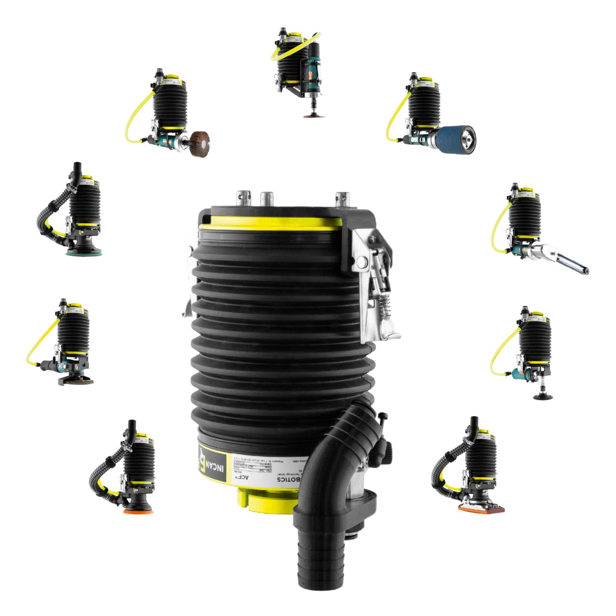 Robot collaboratif multi-outils pour le traitement de surface