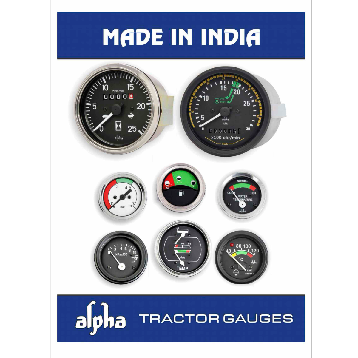 Tractor parts Gauges Meters