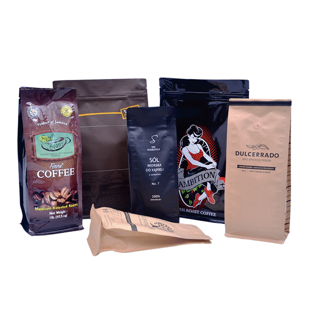 Flat Bottom Coffee Bags
