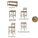 Sillas, sillones, bancos y bancas. Chairs, armchairs and benches.