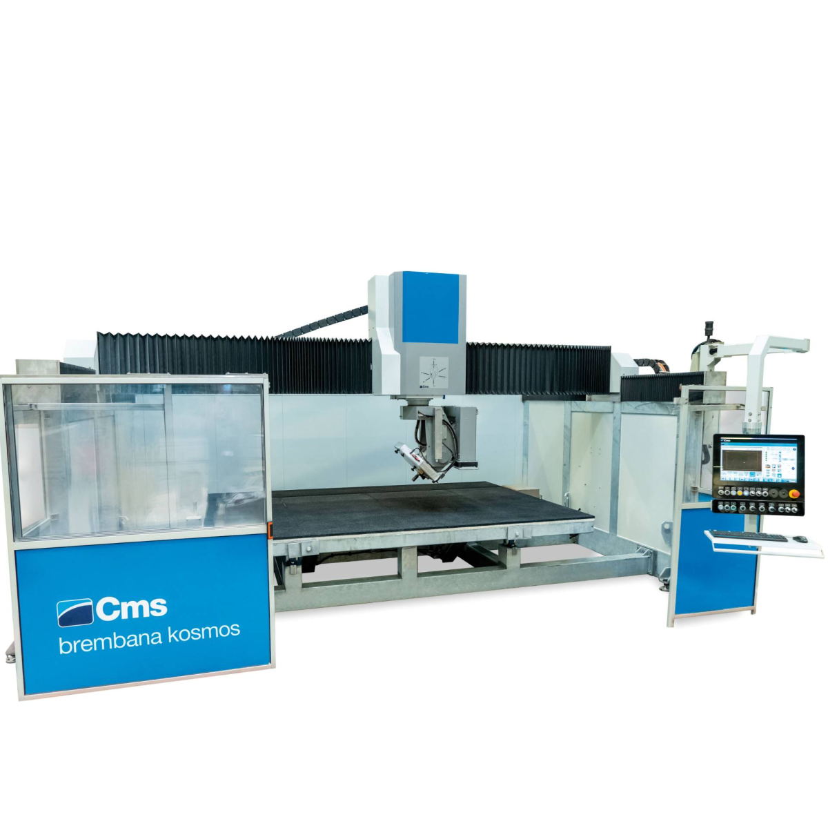 brembana kosmos: 5-axis CNC monolithic bridge saw