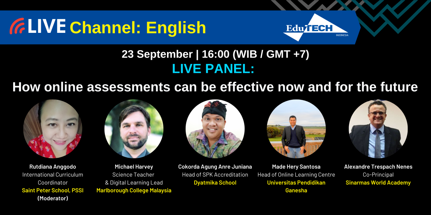Live Panel: How online assessments can be effective now and for the future