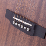 Violão Folk Tampo Solid Mogno B/S Mogno com Equalizador S-1 Satin Bag Mind-D Prestige MAHO-E – Crafter