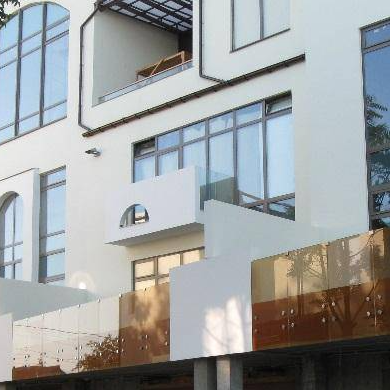 Project Facade with fabric insert, Dnipro, Ukraine