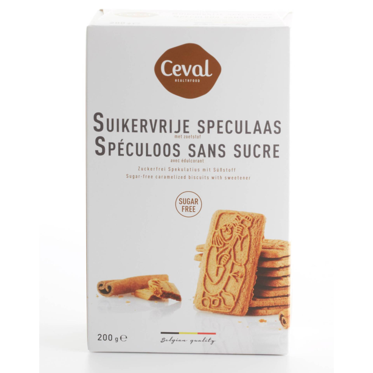 Ceval Healthfood - Koeken suikervrij / minder suiker