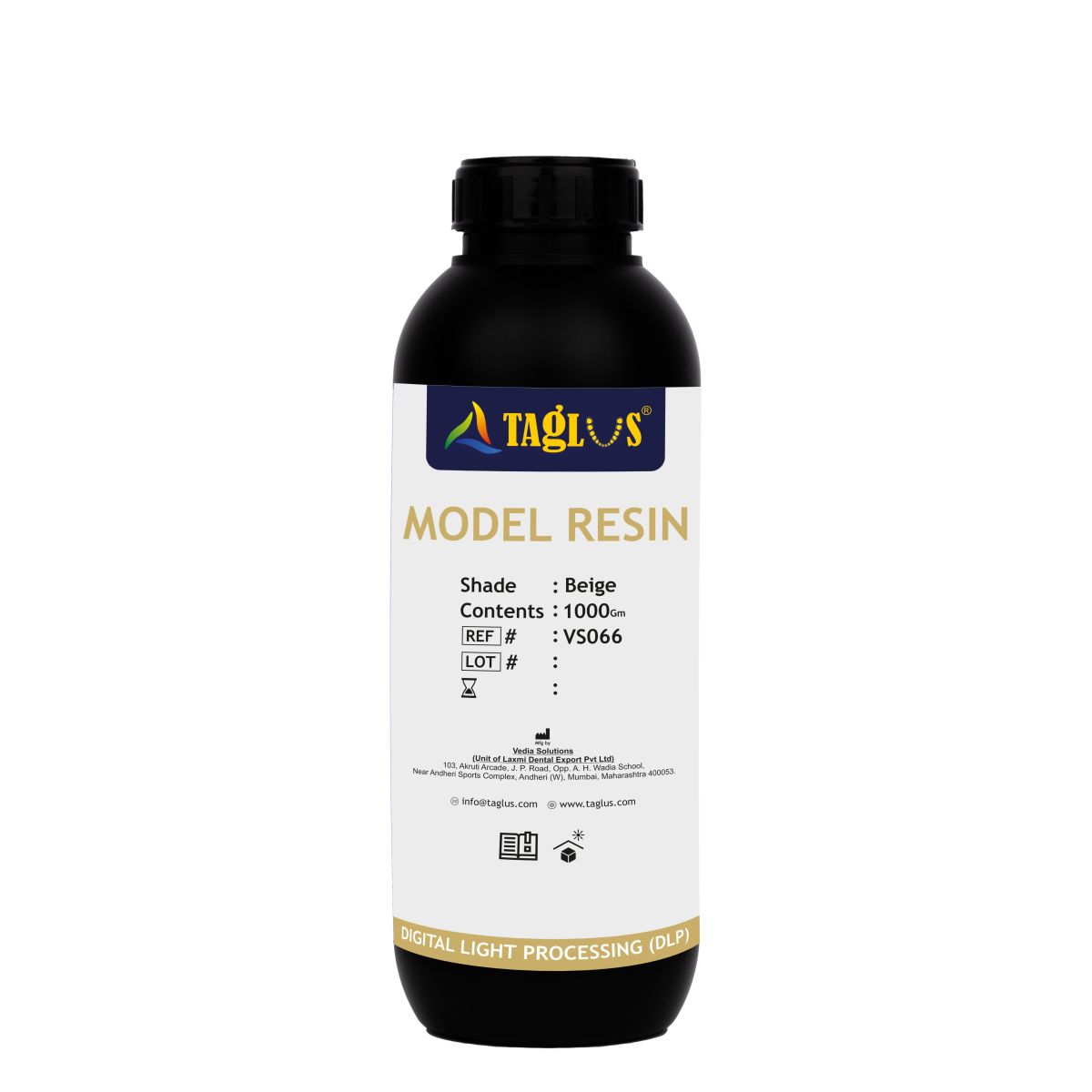Taglus Model Resin (Beige/ Odourless / Water Washable)