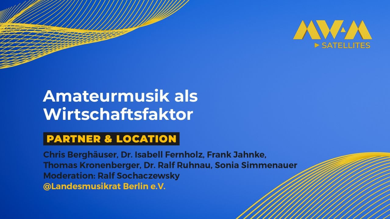 Amateurmusik als Wirtschaftsfaktor