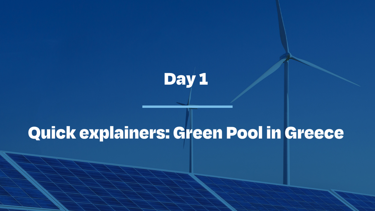 Quick explainers: Green Pool in Greece