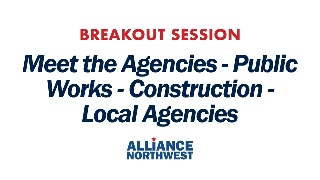 Meet the Agencies - Public Works - Construction - Local Agencies