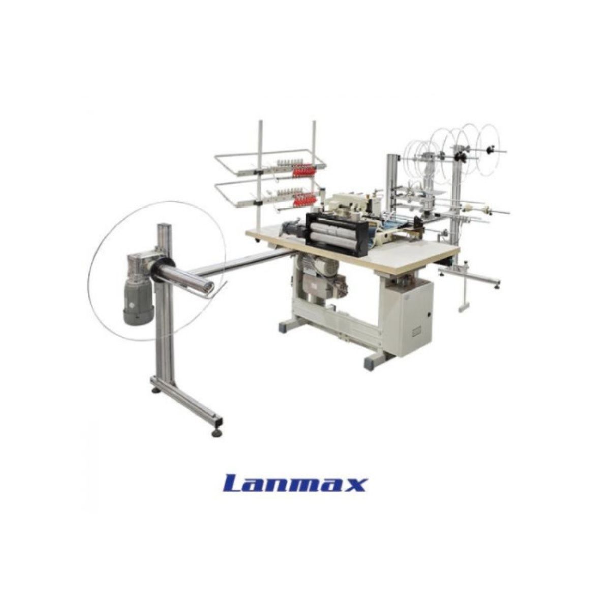 MÁQUINA AUTOMÁTICA DE COSTURAR ZÍPER E FAIXA DECORATIVA