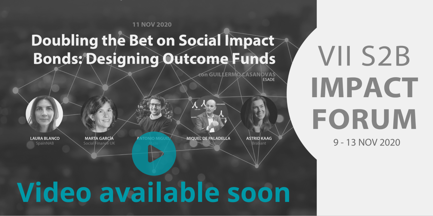 Doubling the Bet on Social Impact Bonds: Designing Outcome Funds