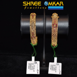 Ruby + Emerald Bangles