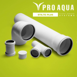 Soundproof pipes for waste water and drainage (STILTE PLUS)
