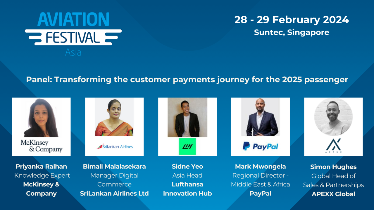 Panel: Transforming the customer payments journey for the 2025 passenger