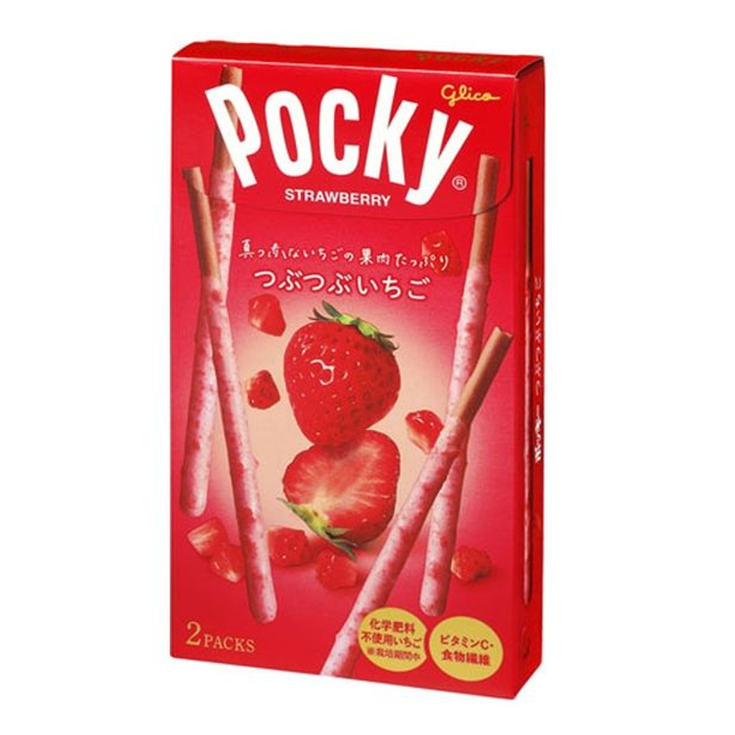 Glico Pocky tsubutubu Strawberry