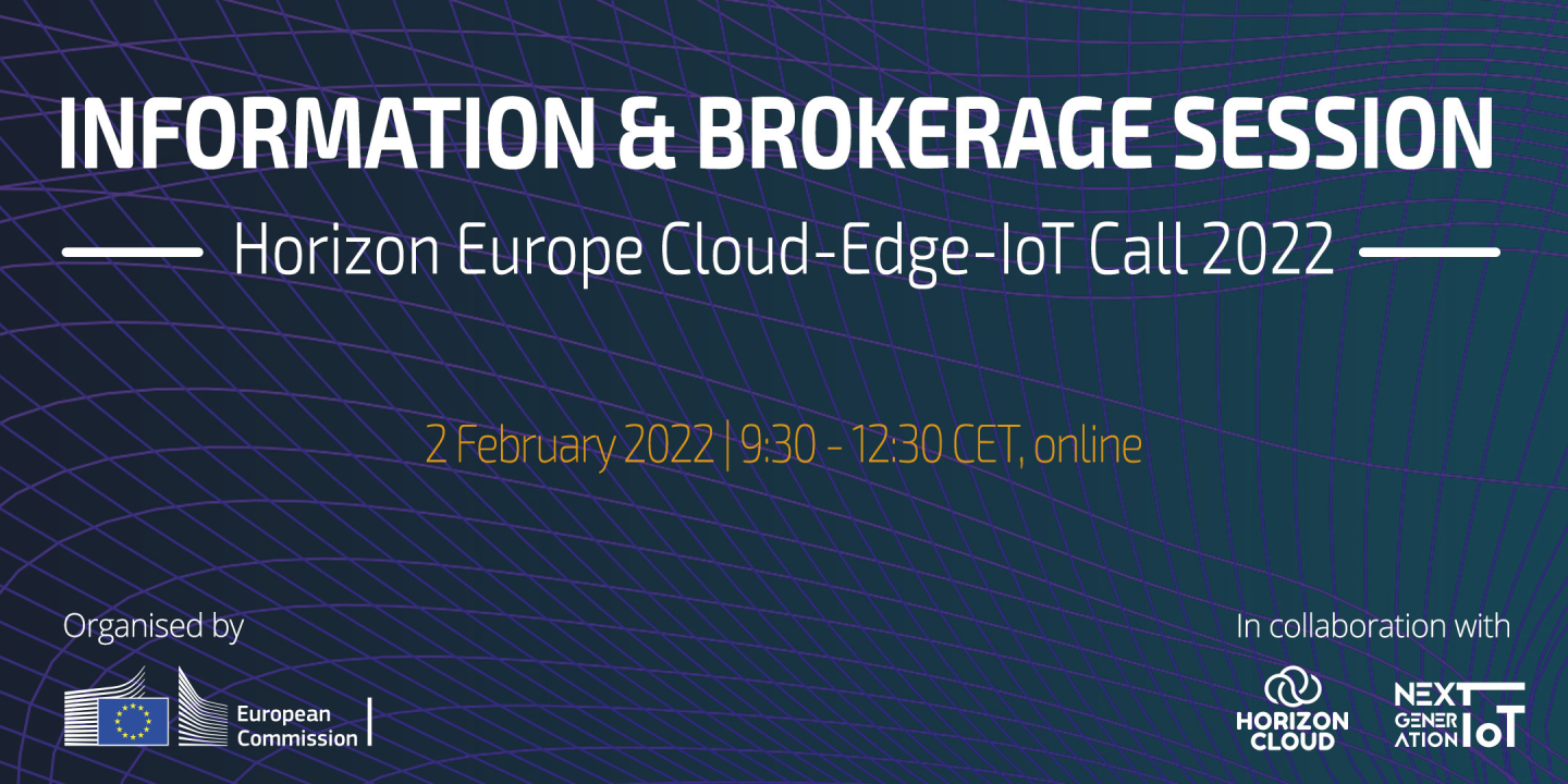 Information and Virtual Brokerage Session: Cloud Edge IoT