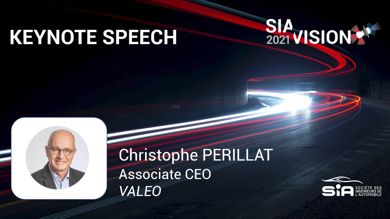 KEYNOTE SPEECH // Mobility of tomorrow - the new normal // Christophe PERILLAT | Valeo