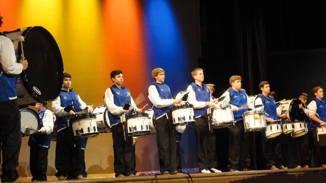 Opening Ceremony & National Anthem with Shelton School Drumline & Band