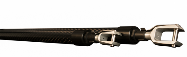 Innovative process of overmolding composite struts