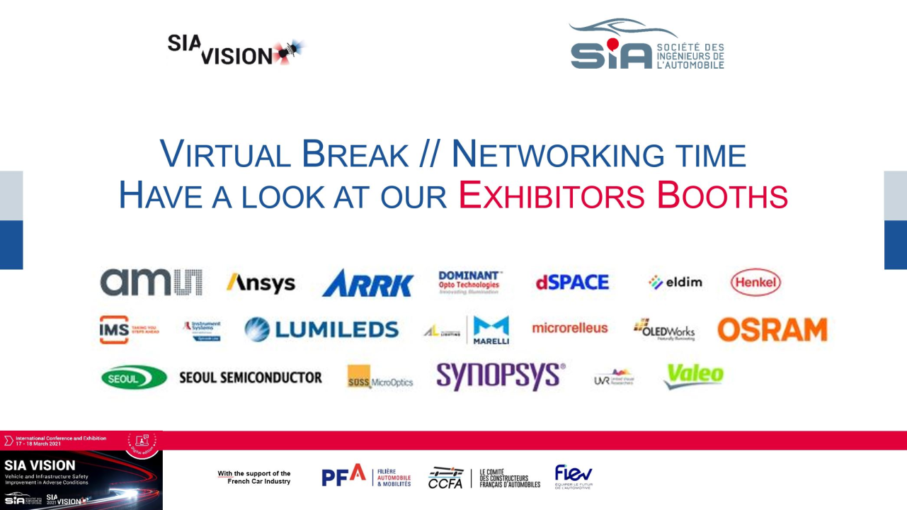 End of 1st day // Attendees can stay logged in for virtual networking