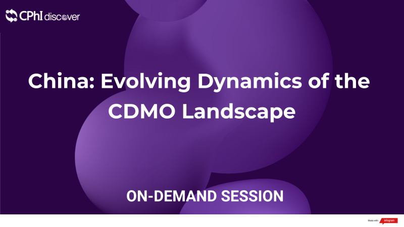 China: Evolving Dynamics of the CDMO Landscape
