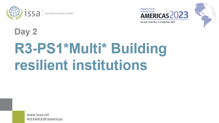 R3-PS1 *Multi* Building resilient institutions